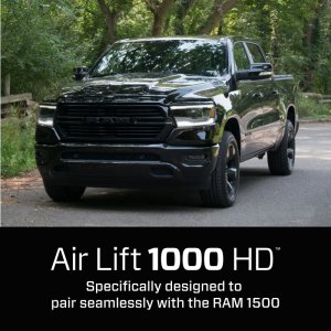 Ram 1500 Air Spring Kit - Rear - Air Lift - Air Lift 1000HD - `19-`26